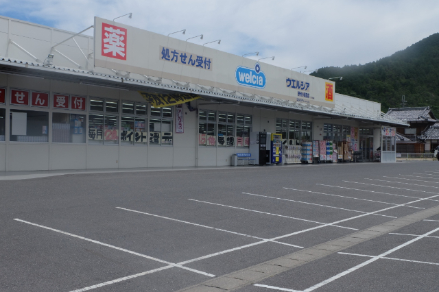 ドラックストア　ウエルシア野洲小篠原店（ドラッグストア）まで533m
