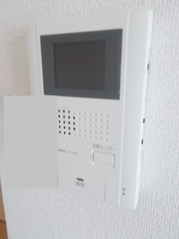 セキュリティ　モニター付きインターホンです