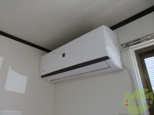 その他設備　エアコンが設置されているので、入居日から利用できます。