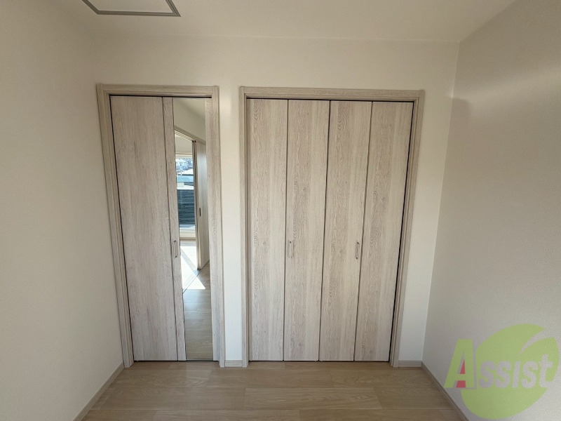 収納　こちらは収納になります。広々していますね。