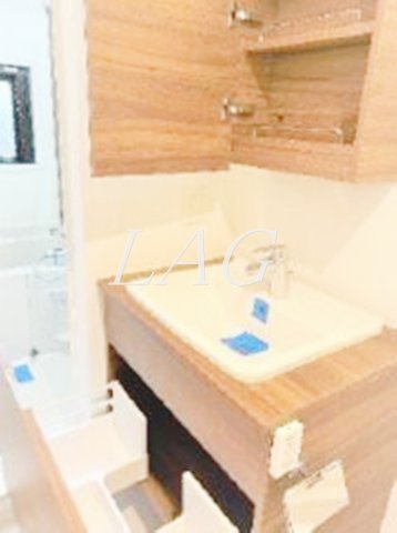 洗面設備　独立洗面台です。