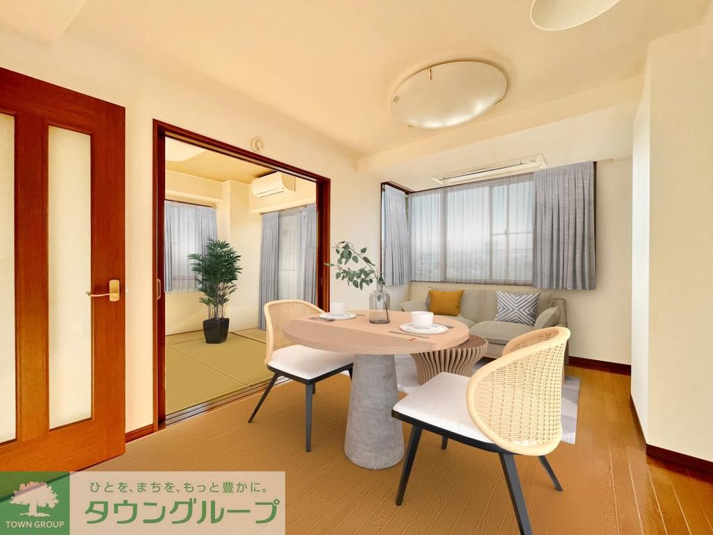 居室・リビング　※家具家電は物件に付帯しません。