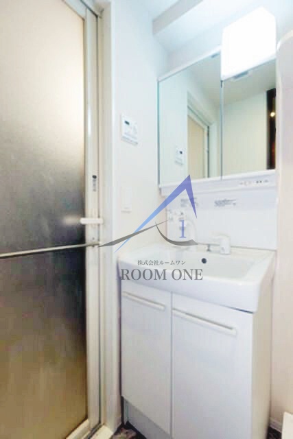 洗面設備　洗面台です。