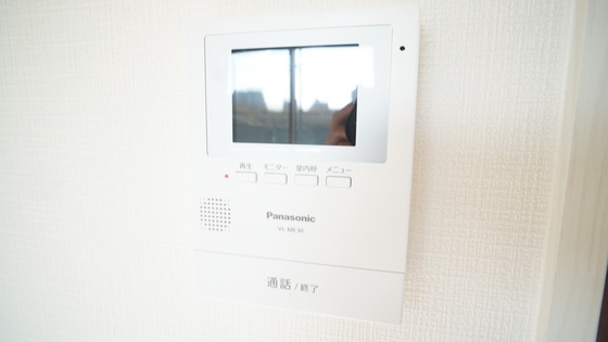 セキュリティ　カメラ付きインターホン