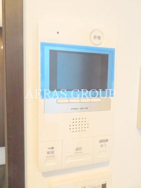 セキュリティ　モニター付きインターホン