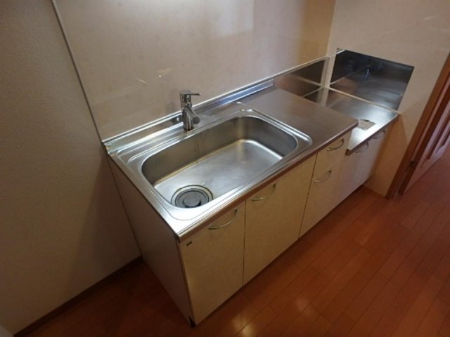 キッチン　ガスコンロ設置可