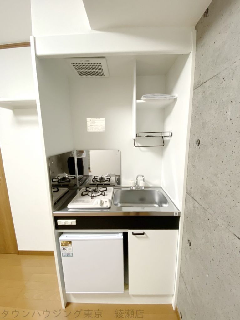 キッチン　オリジナルミニキッチン１口ガスコンロ付き♪