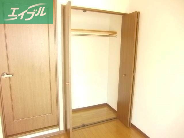 収納　同物件、別部屋の写真です