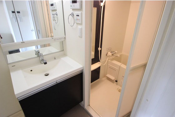 洗面設備　※別号室の写真です