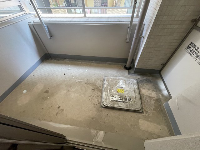 バルコニー　広々としたバルコニーです