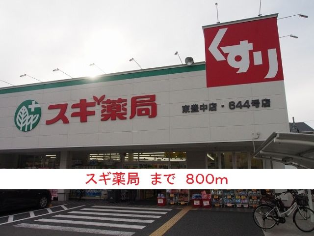 ドラックストア　スギ薬局（ドラッグストア）まで800m