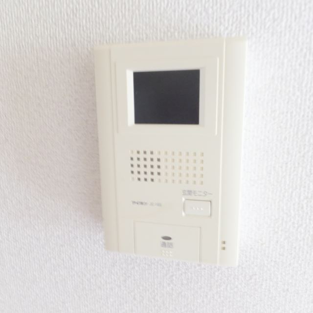 セキュリティ　カラーＴＶ付きのモニターホンです。