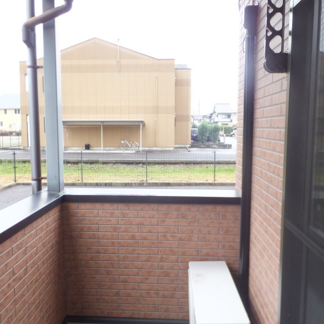 バルコニー　ベランダからの眺めです。