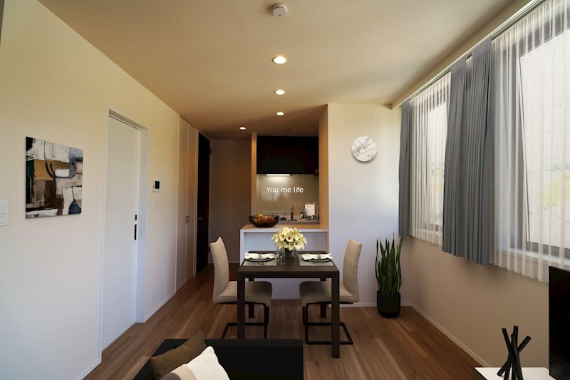 居室・リビング　家具設置イメージとなります。