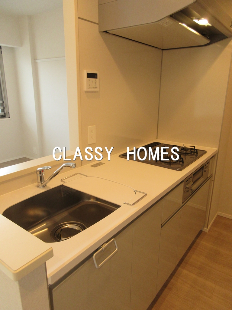 キッチン　2022年竣工　プラウドフラット品川大井町：キッチン