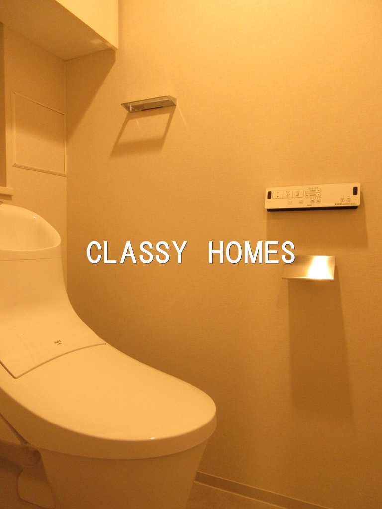 トイレ　2022年竣工　プラウドフラット品川大井町：トイレ