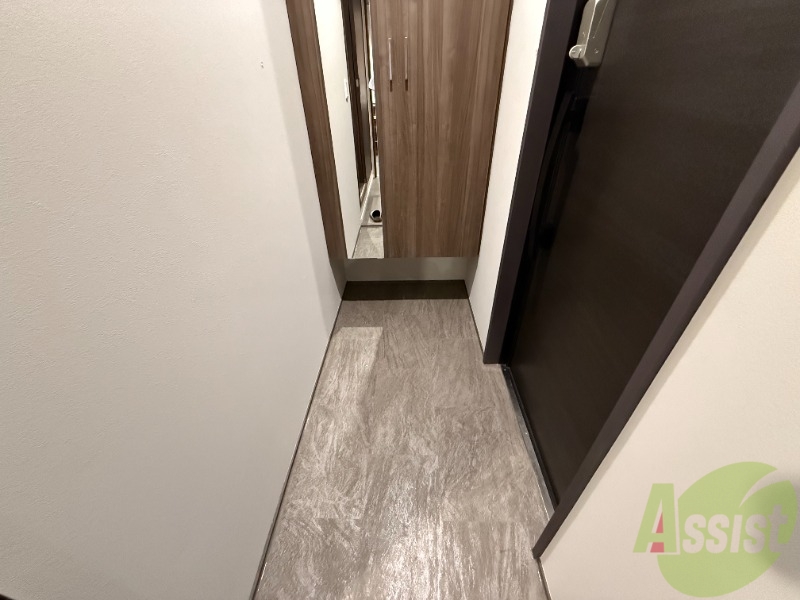 玄関　玄関の様子。玄関もオシャレな内装ですね～。