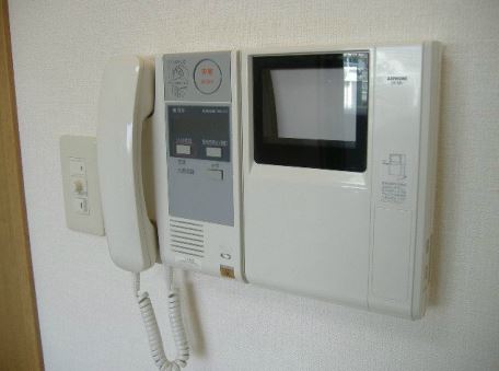セキュリティ　モニター付インターホン（別室参考）