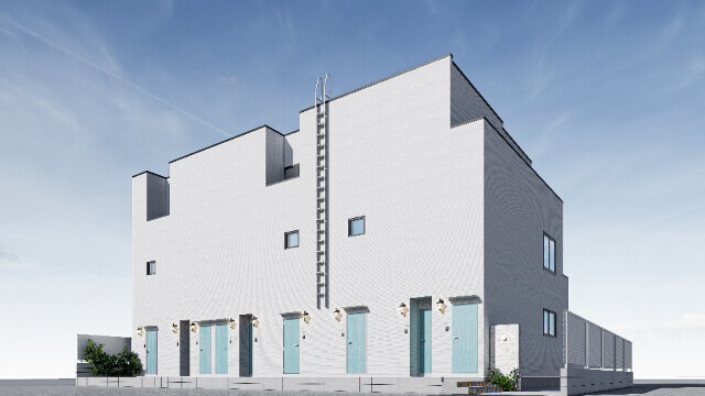 建物外観　完成図