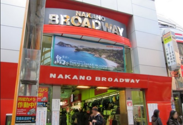 ショッピングセンター　中野ブロードウェイ（ショッピングセンター）まで982m