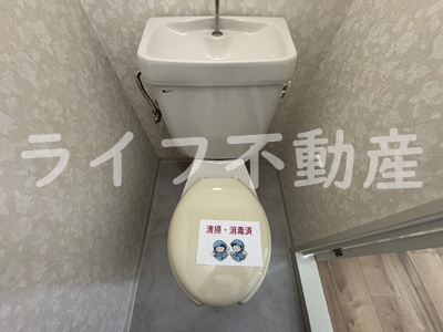 トイレ　清潔感のあるトイレです