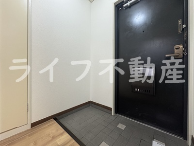 玄関　明るい玄関です