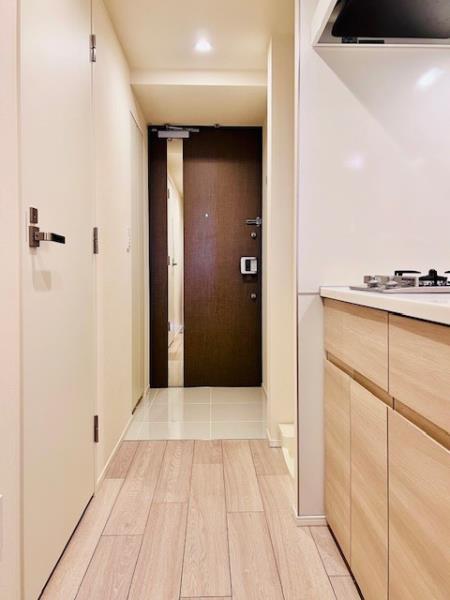 玄関　収納もある玄関です