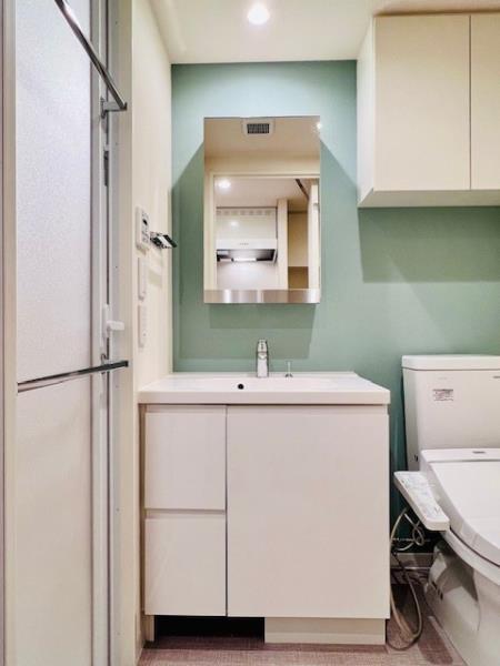 洗面設備　洗面所です