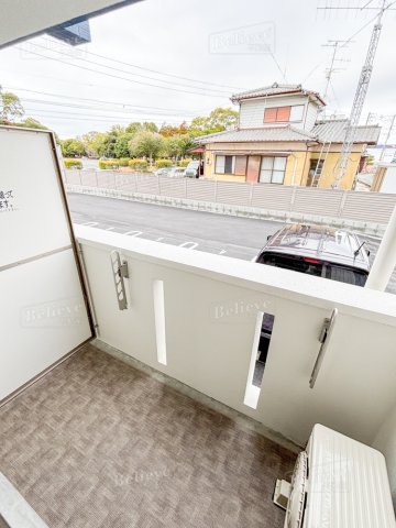 バルコニー　日当たりの良いバルコニー♪