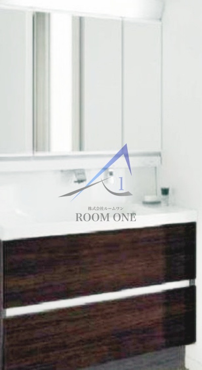 洗面設備　洗面台です。