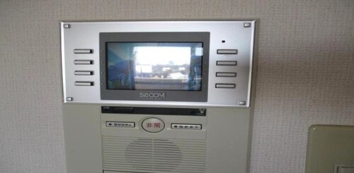 セキュリティ　TVモニター付きインターホン