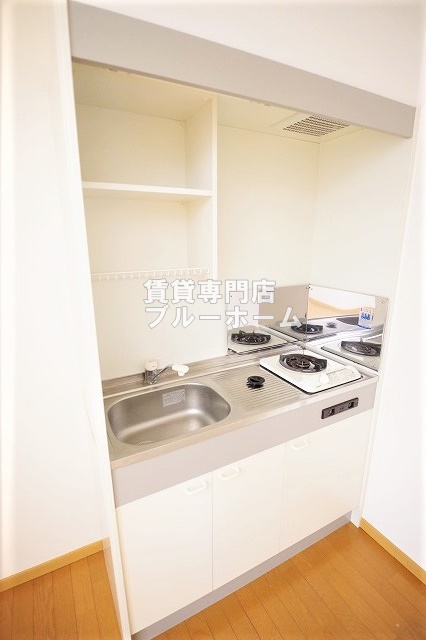 キッチン　ガスコンロのシステムキッチン！