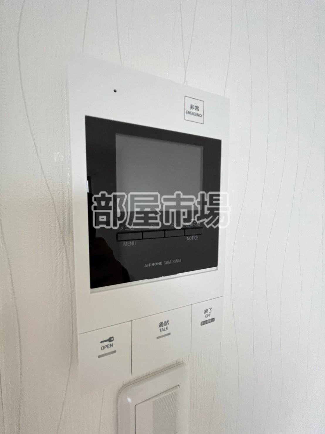 セキュリティ　モニター付きインターホン