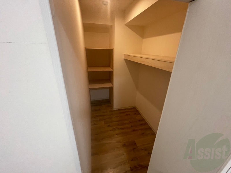 収納　収納です。寝室もすっきり片付きますよ～！