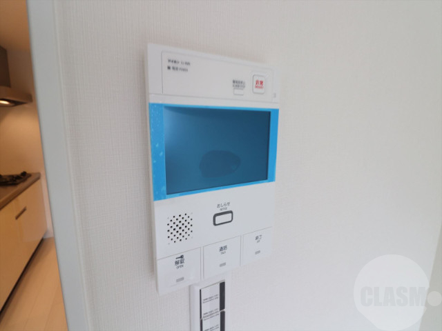 セキュリティ　モニター付インターフォンで安心