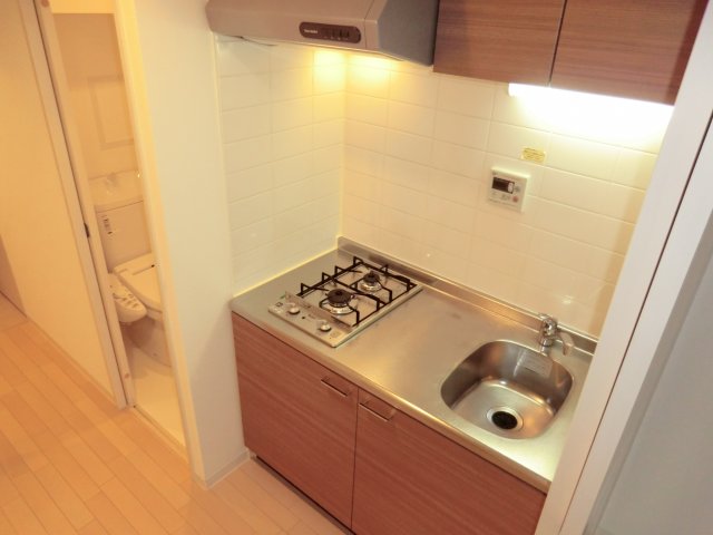 キッチン　２口ガスコンロついてます♪