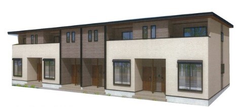 建物外観　完成予想図です