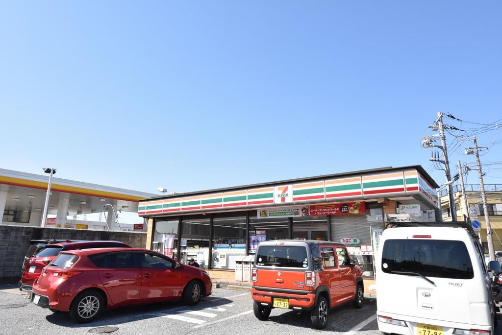 コンビニ　セブンイレブン千葉桜木町北店（コンビニ）まで400m