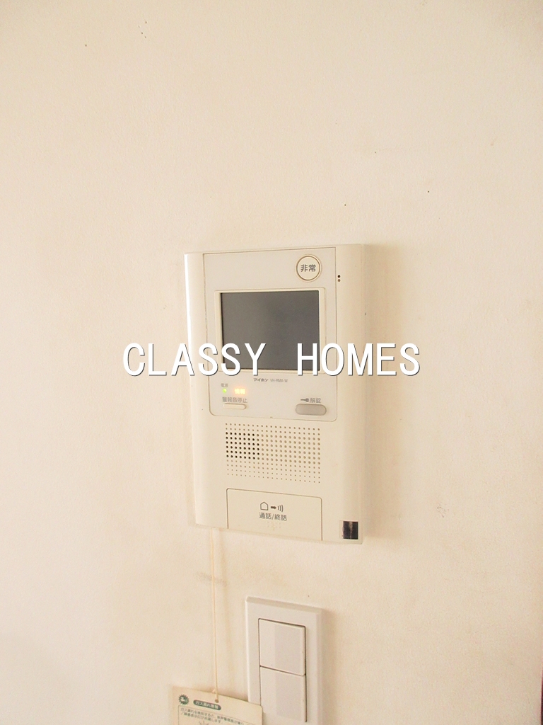 セキュリティ　2014年竣工　モデリアブリュット南品川：モニターフォン