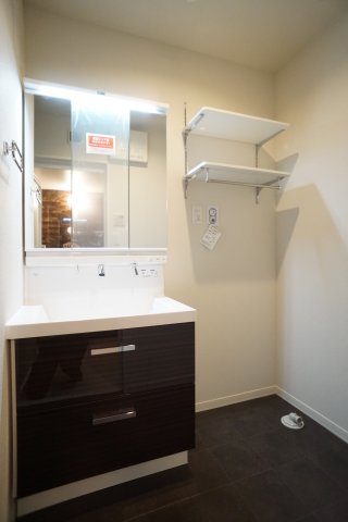 洗面設備　独立洗面台はマストアイテム♪室内洗濯機置場♪