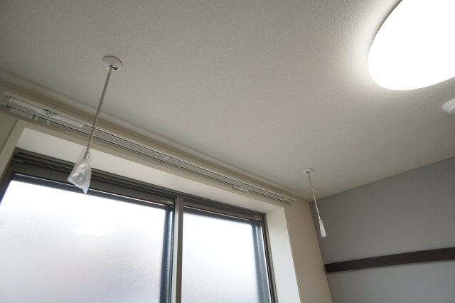 その他設備　室内干しを設置♪