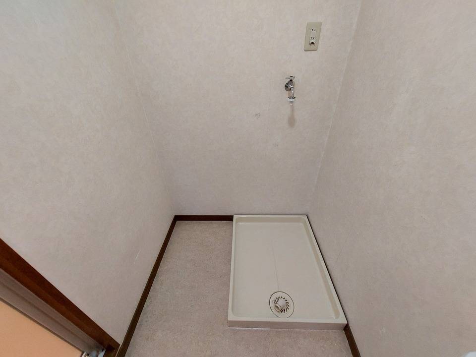 洗面設備　洗濯機置場