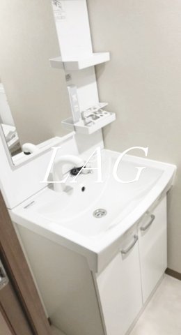 洗面設備　洗面台です。