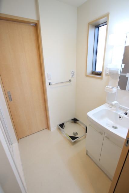 洗面設備　洗面所です