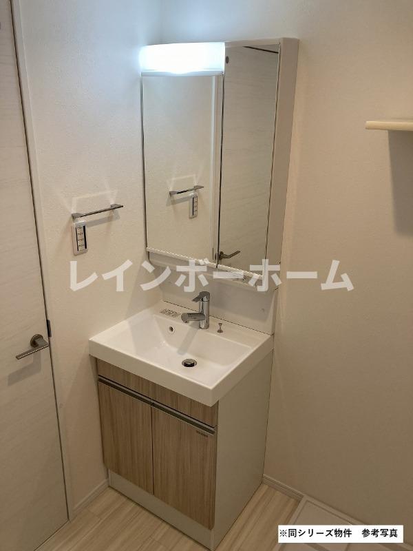 洗面設備　※新築の為、イメージ写真です。