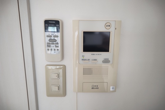 セキュリティ　※別部屋の写真です