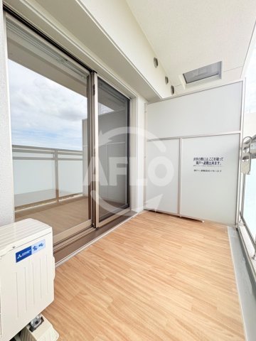 バルコニー　JMFレジデンス桜ノ宮　バルコニー