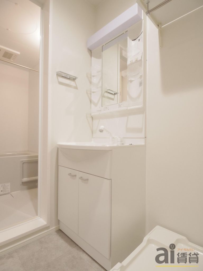 洗面設備　※同施工写真です。