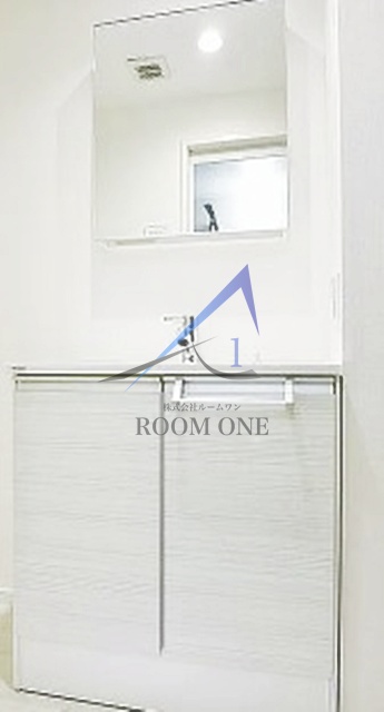 洗面設備　洗面台です。