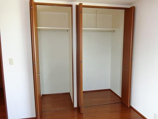 収納　クローゼット！